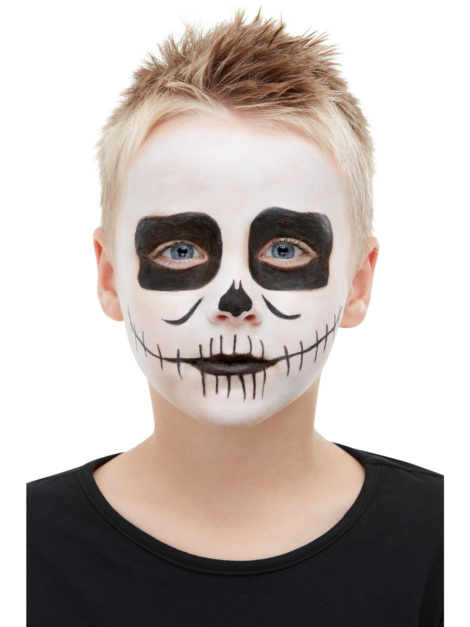 Smiffys Make-Up FX, Kids Skeleton Kit, Aqua