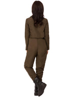 Top Gun Ladies Costume with Jumpsuit