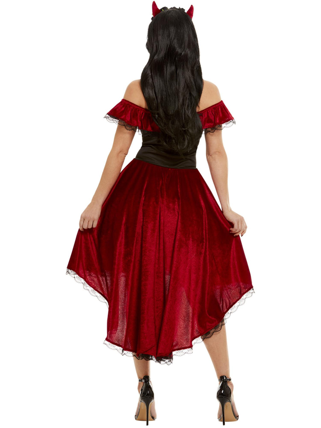 Day Of The Dead Devil Costume, Womens