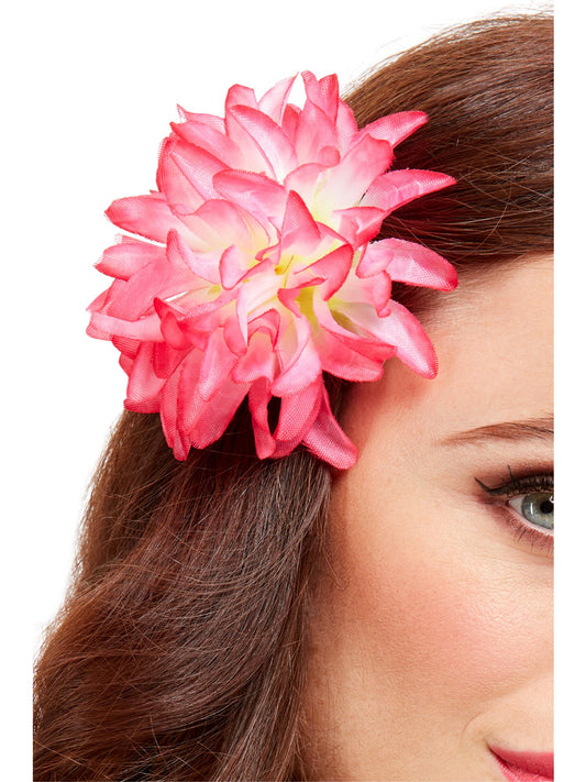 Tropical Hawaiian Flower Hair Clip