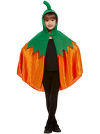 Pumpkin Hooded Cape