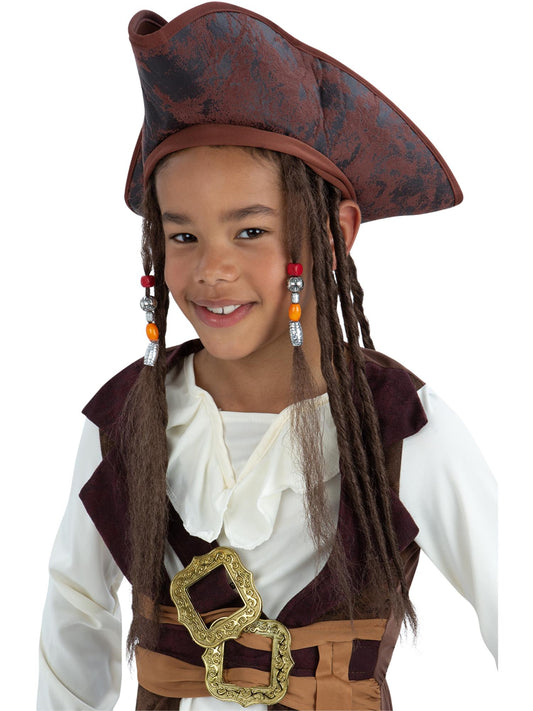 Pirate Hat, with Dreadlocks