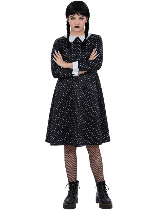 Kids Gothic School Girl Costume