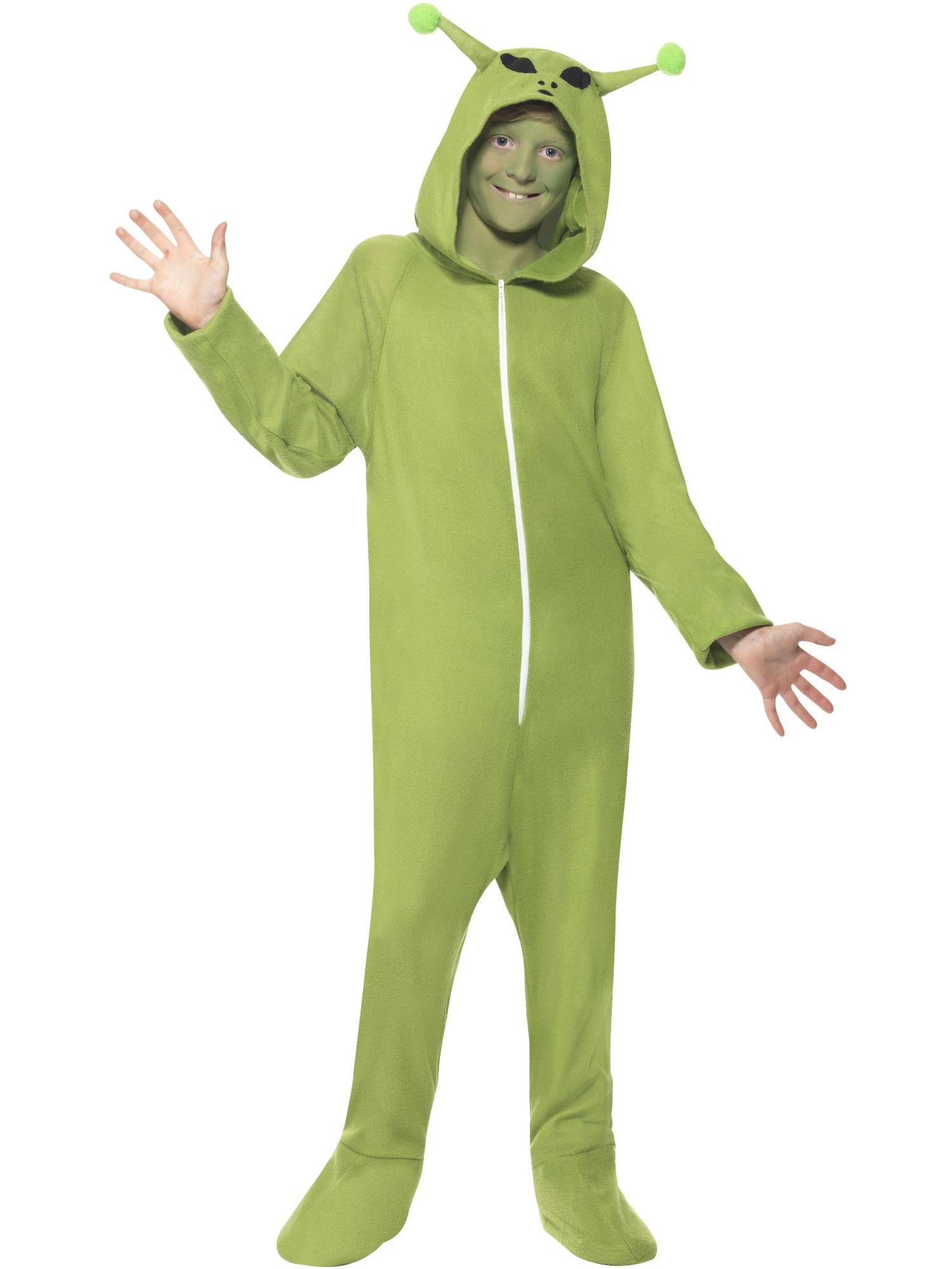 Kids Green Alien Costume