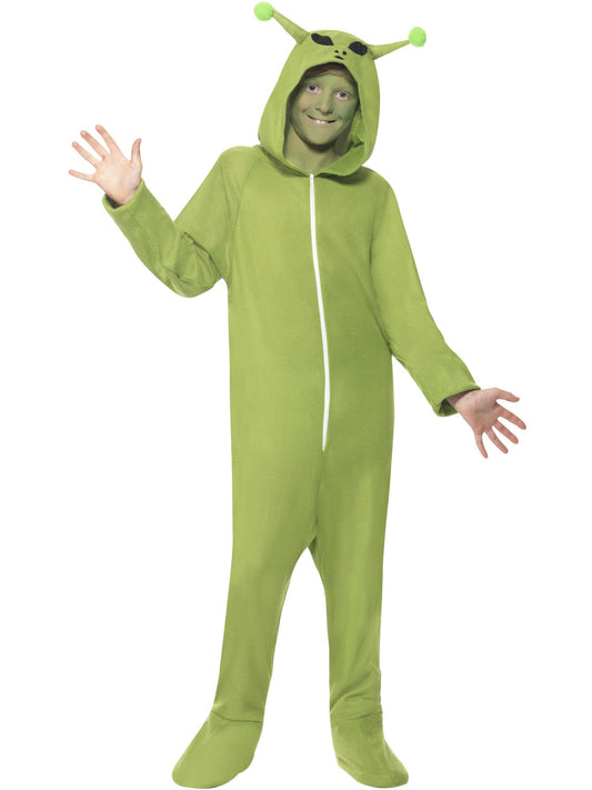Kids Green Alien Costume