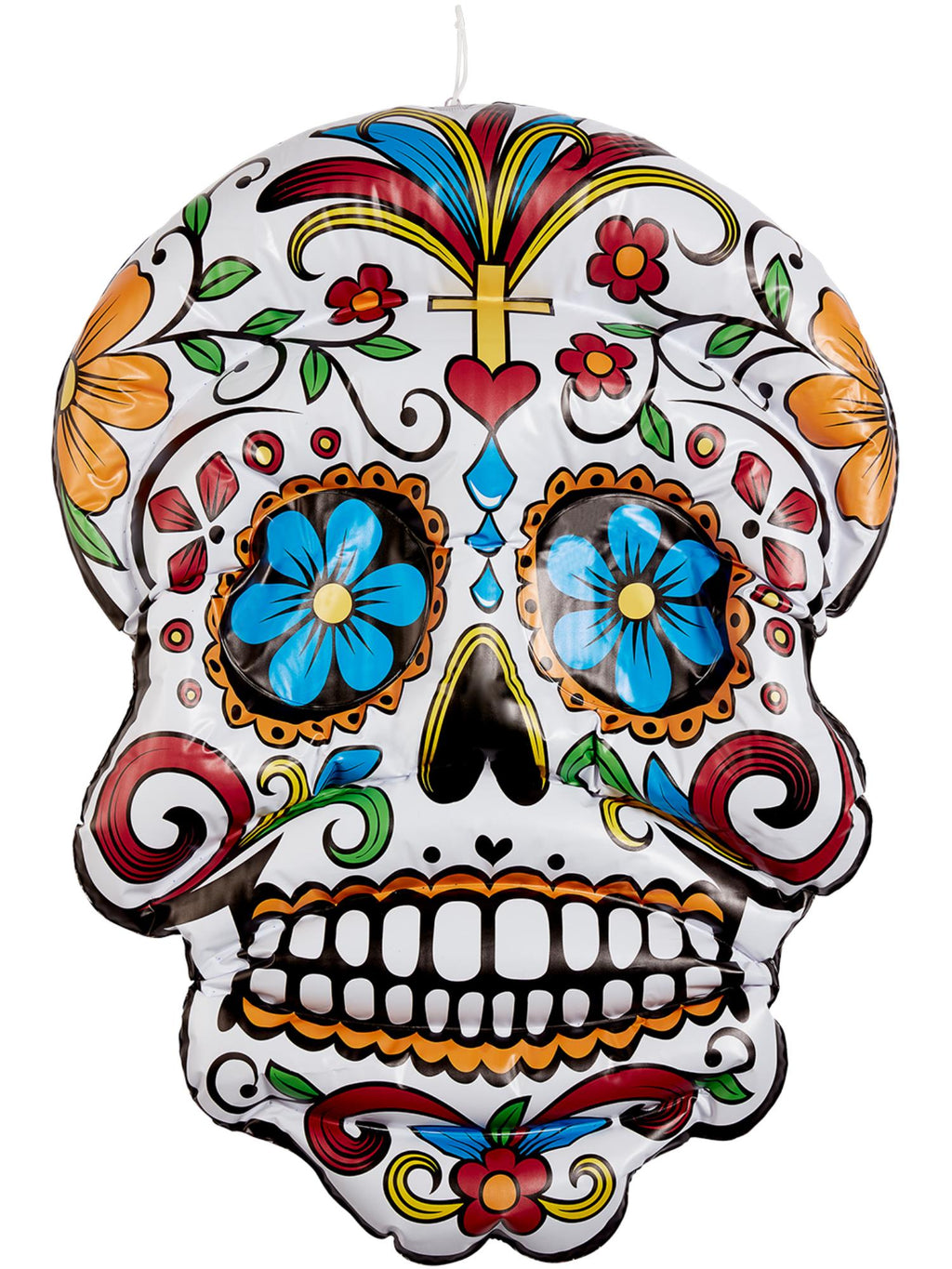 Inflatable Day of the Dead Hanging Skull