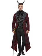 Mens Deluxe Devil Costume, Red