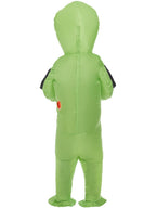 Inflatable Alien Abduction Costume, Green