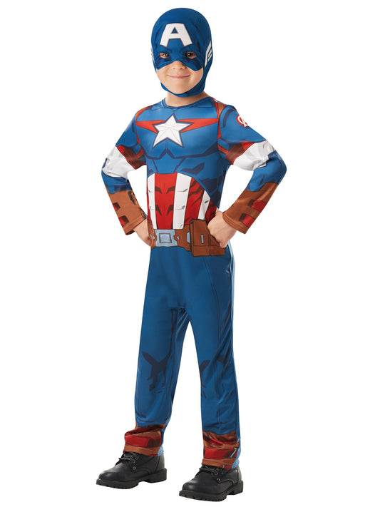 Toddler Kids Captain America Costume From Marvel