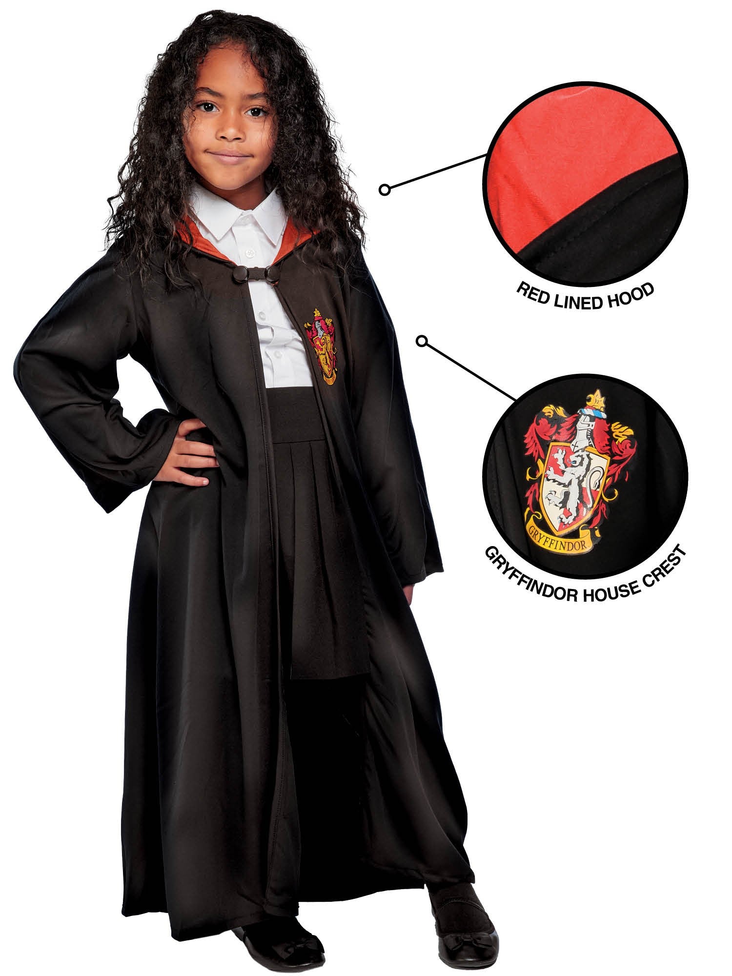 Kids Gryffindor Robe Harry Potter Costume