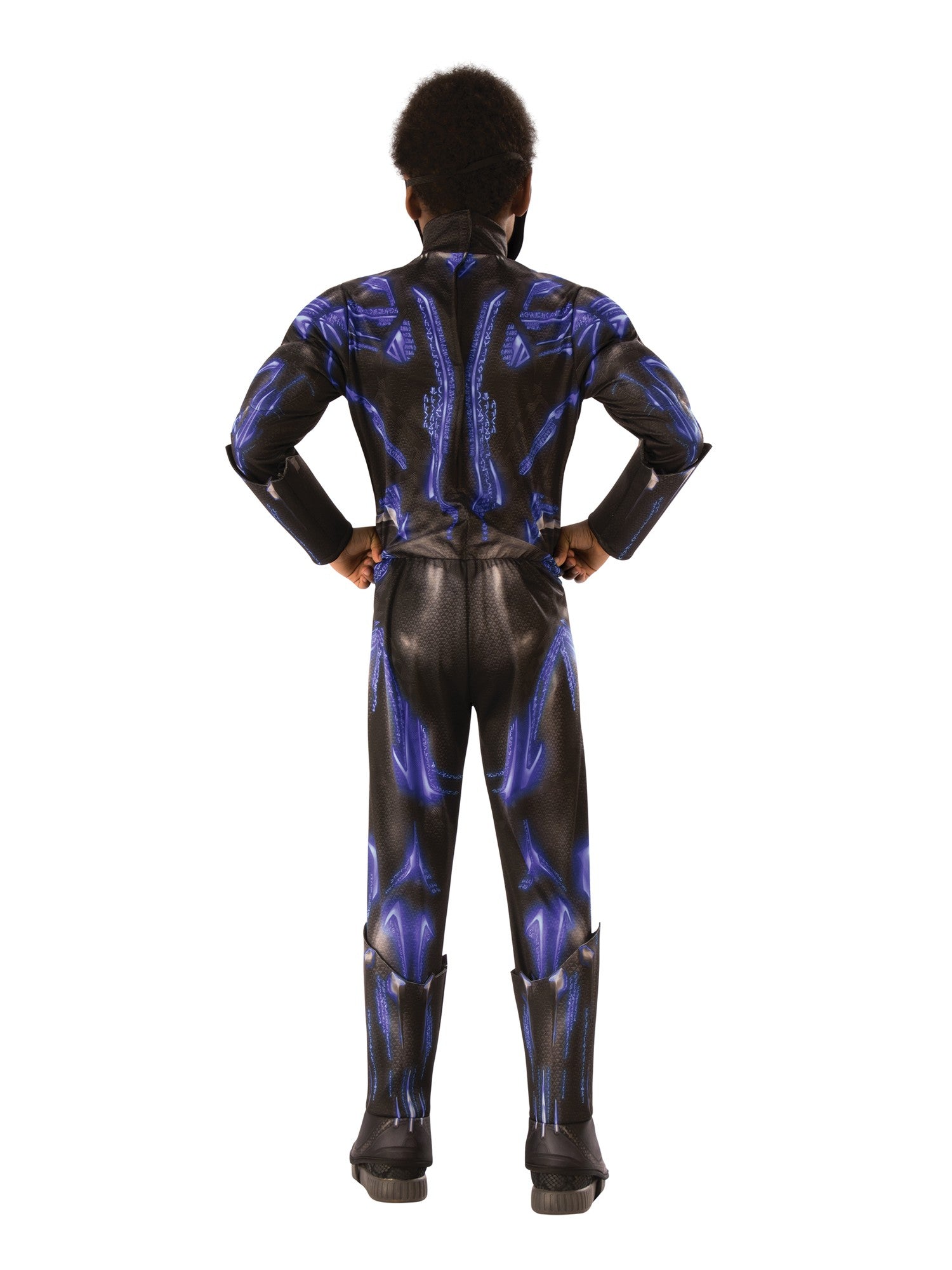 Kids Deluxe Black Panther Battle Suit Costume From Marvel Endgame