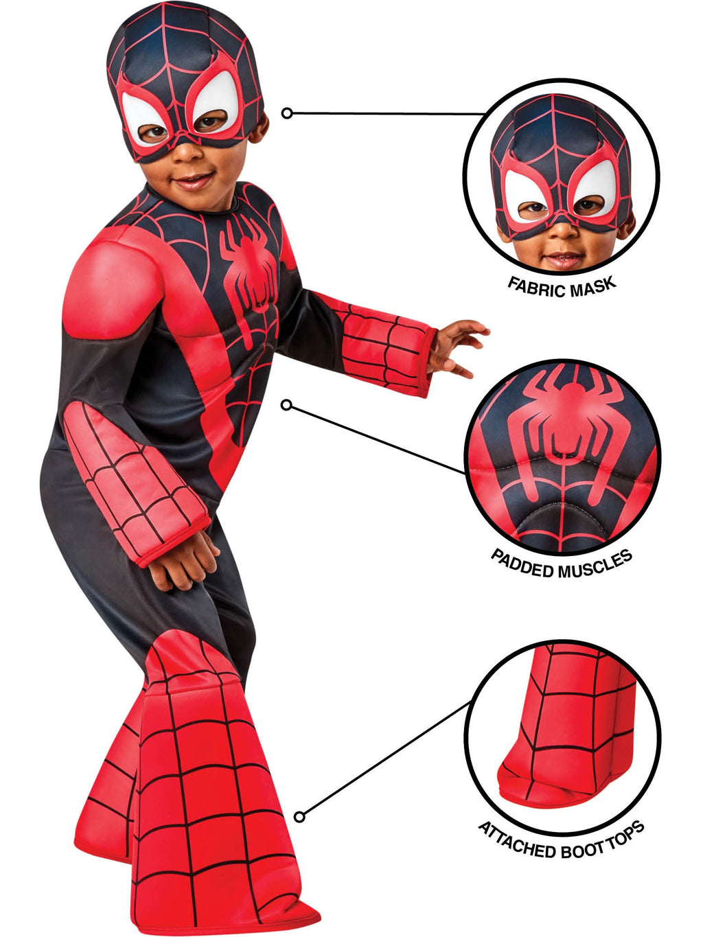 Kids Deluxe Spinn Costume From Marvel