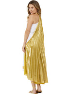 Womens Deluxe Grecian Cape, Gold