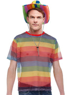 Rainbow Mesh Top, Unisex