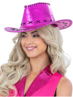 Metallic Pink Cowboy Hat