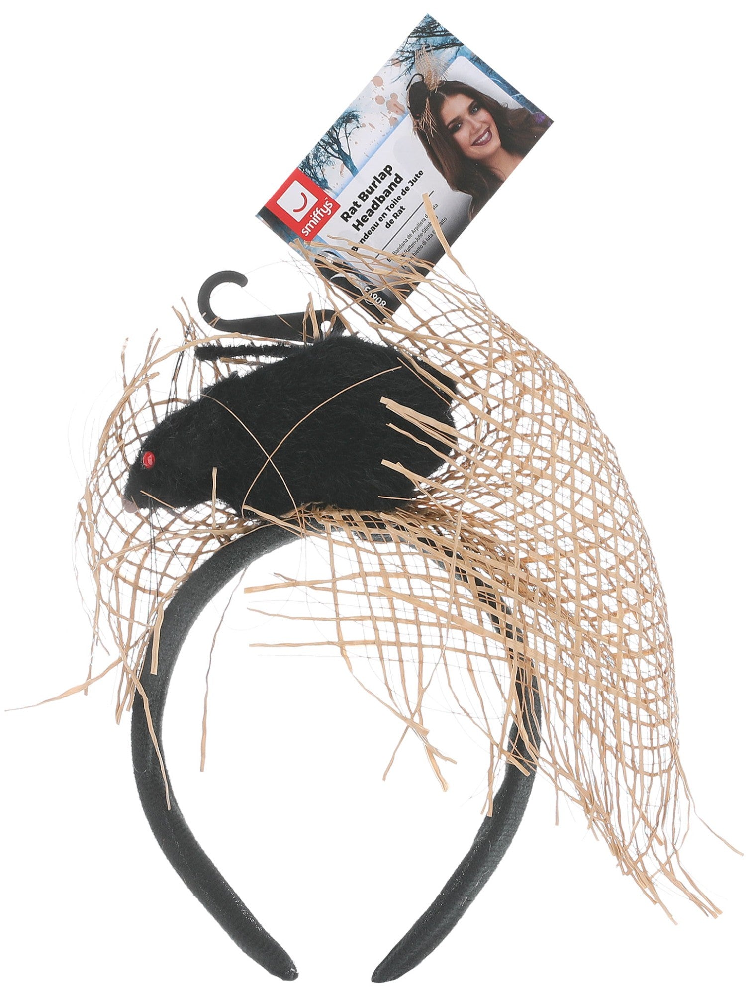 Rat Burlap Headband