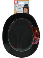 Dirndl Trenker Hat, with Feathers & Flowers
