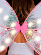 LED Iridescent Light Up Fairy Wings