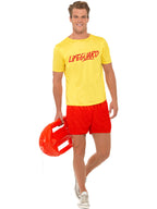 Men's Beach Lifeguard Costume