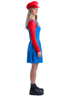 Red Plumber Costume Dress