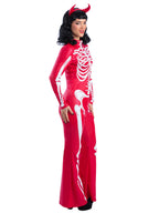 Fever Devil Skeleton Costume