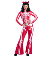 Fever Devil Skeleton Costume