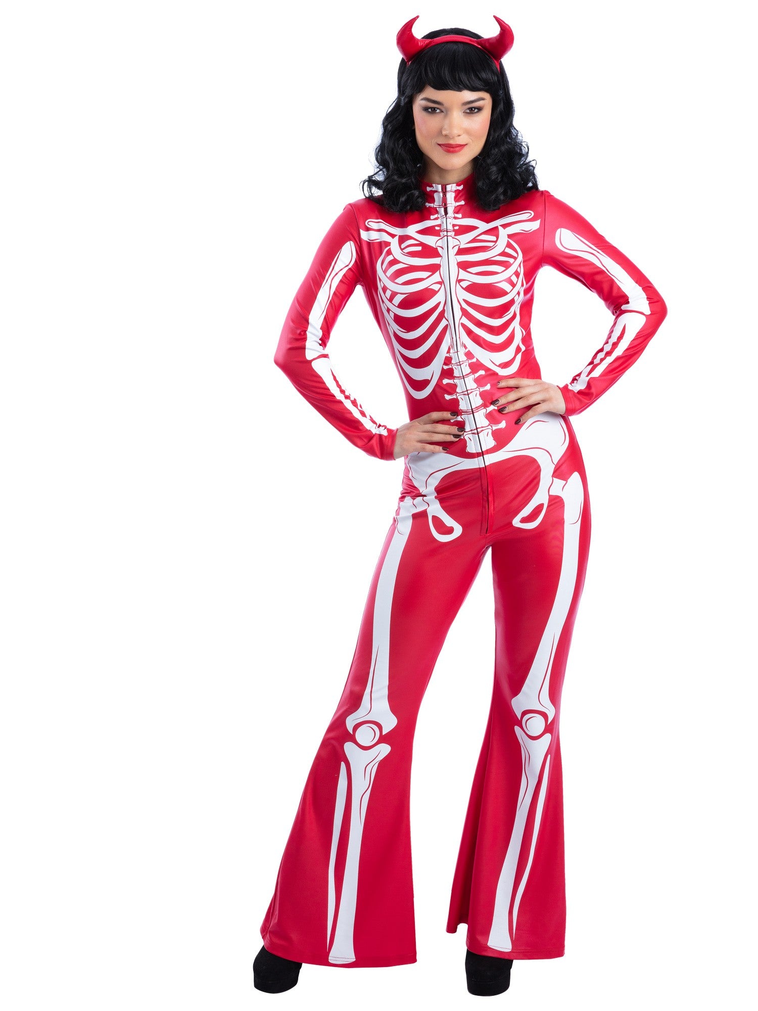 Fever Devil Skeleton Costume