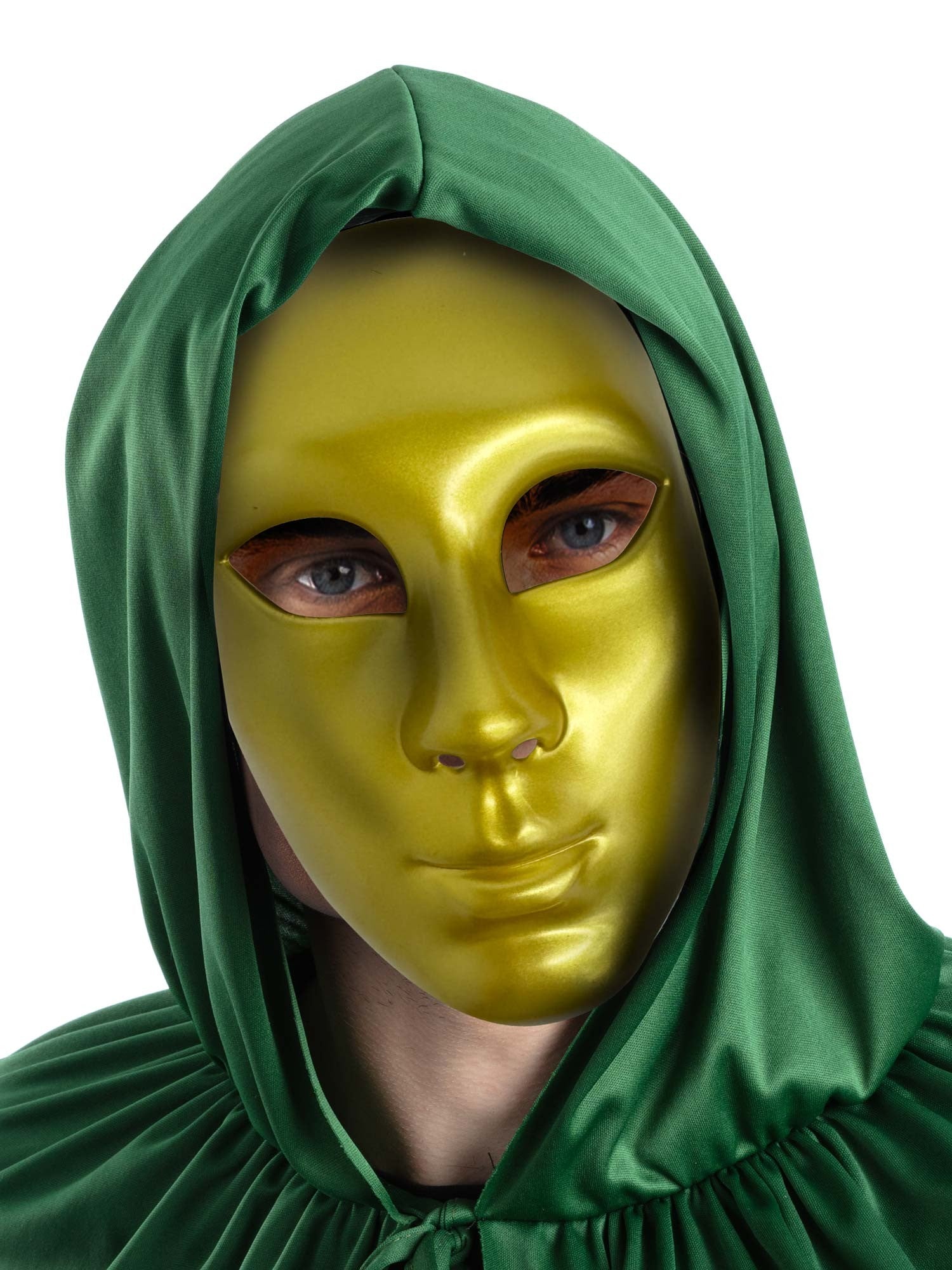 Full Face Gold Masquerade Masks