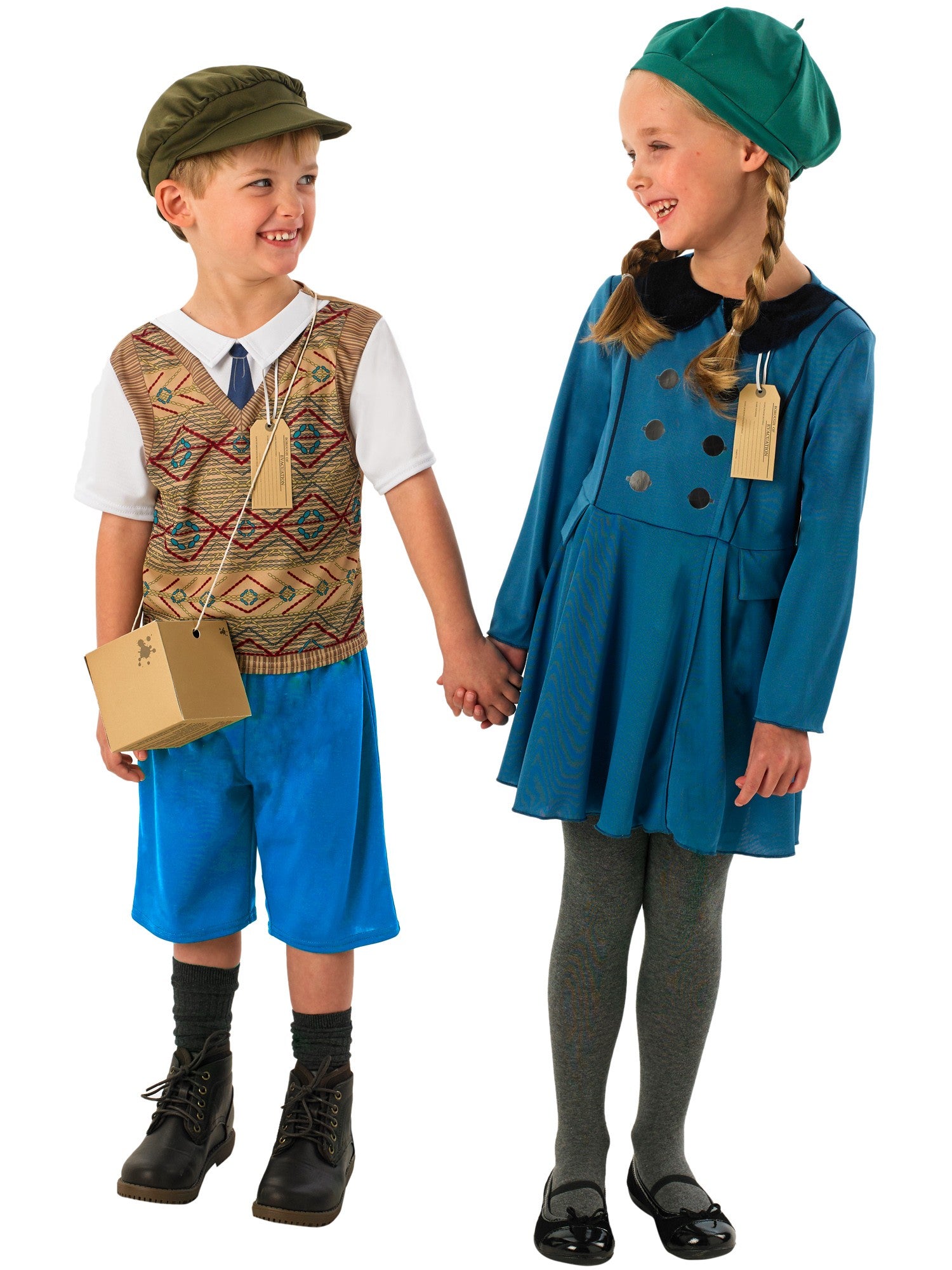 Kids Evacuee Girl Costume