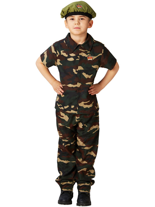 Kids Soldier Costume