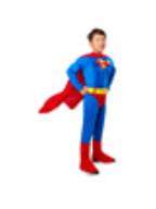 Kids Muscle Chest Superman Costume