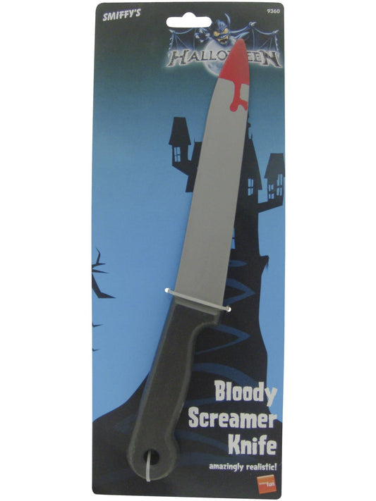 Blood Stained Screamer Knife