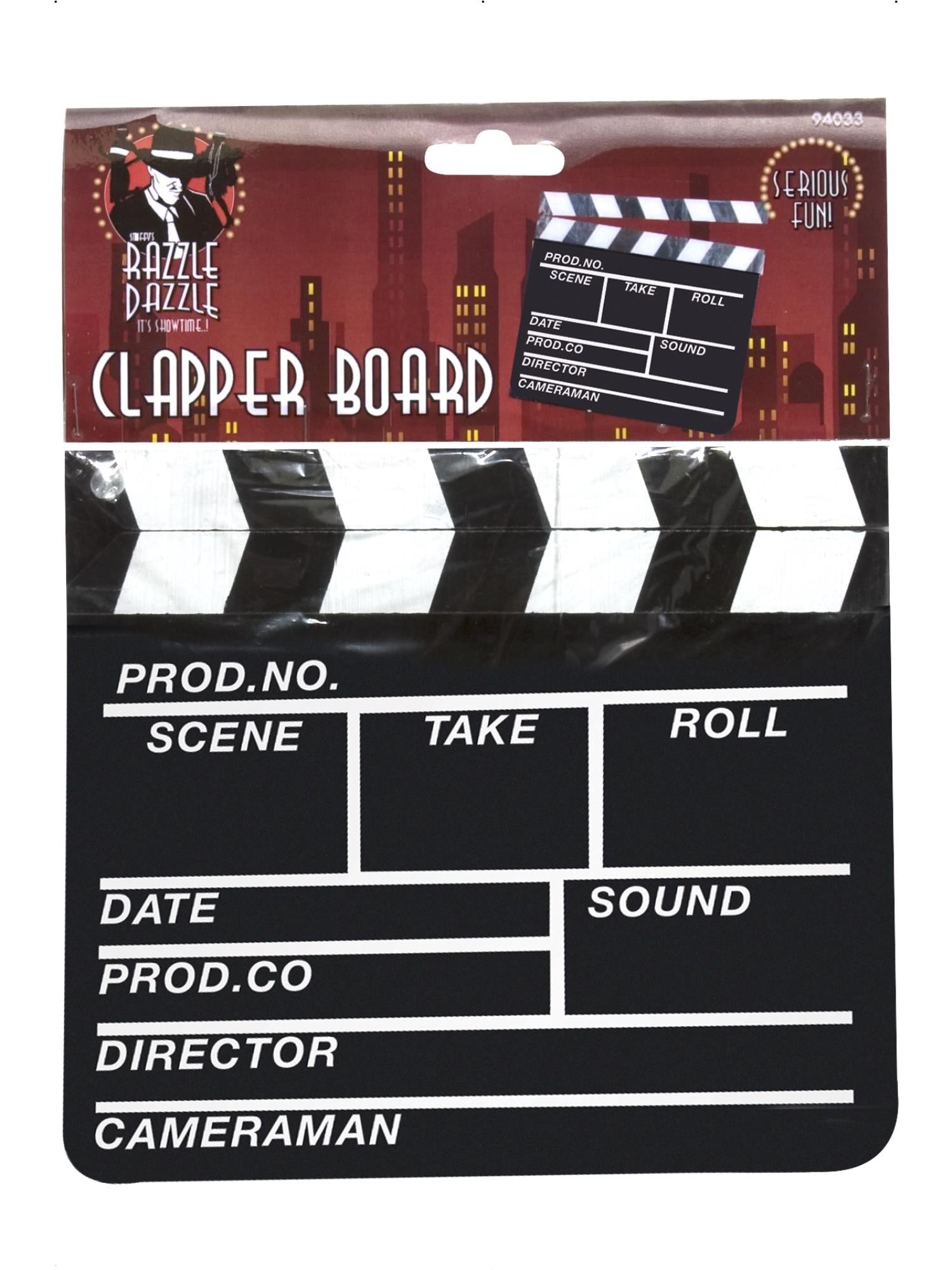 Hollywood Style Clapper Board