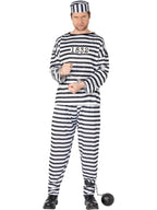 Convict Costume, Black & White