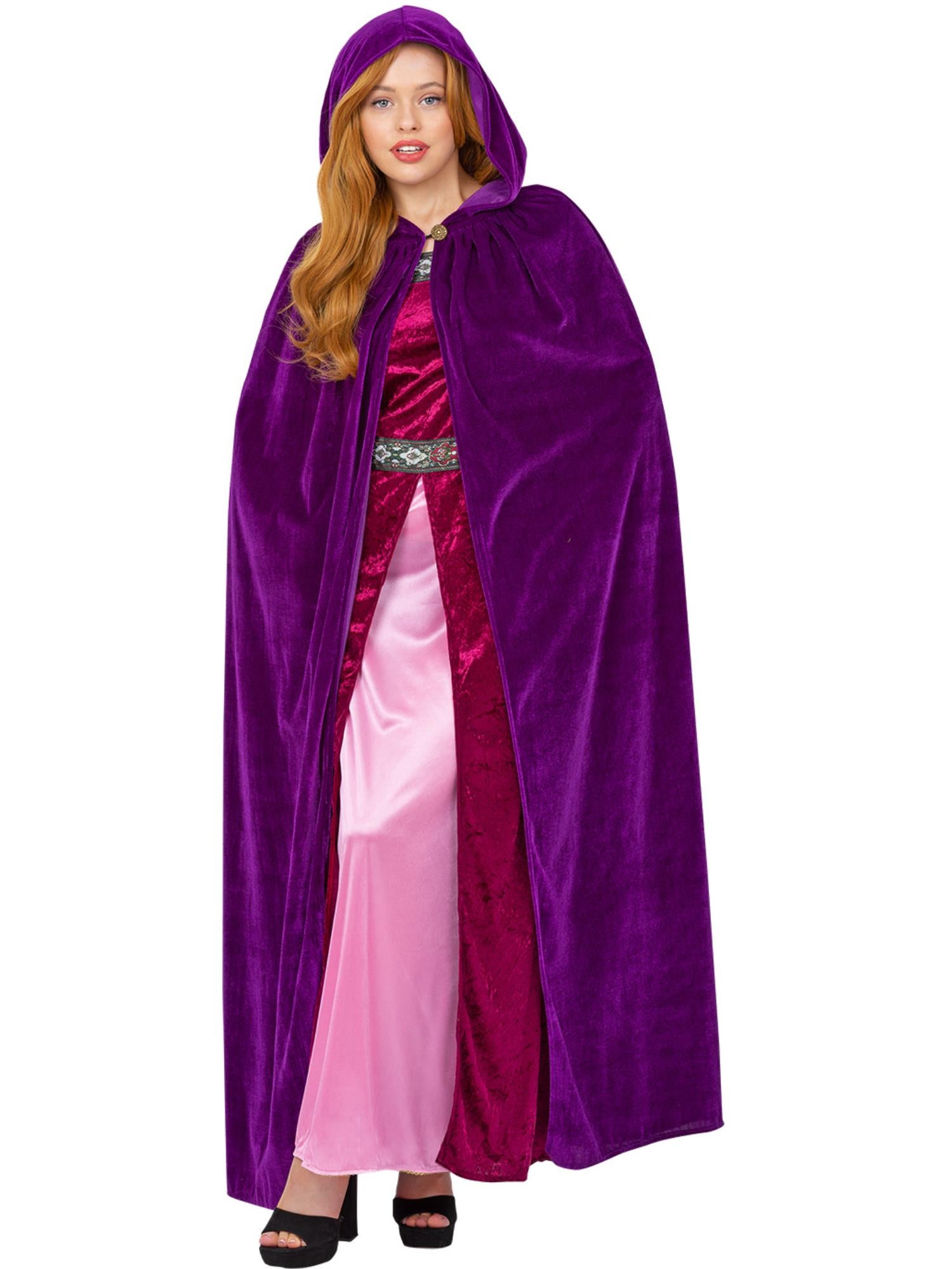 Deluxe Cloak, Amethyst Purple, Adults