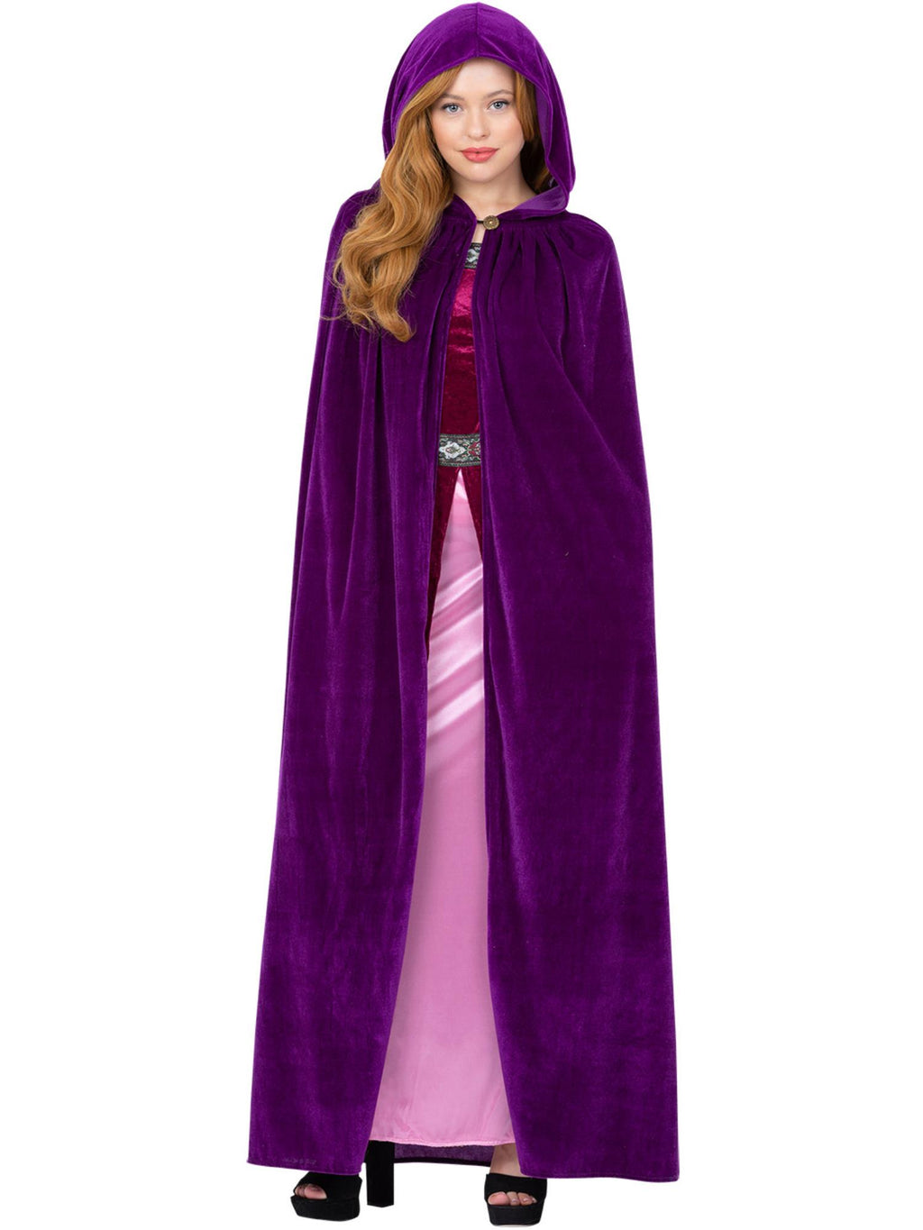 Deluxe Cloak, Amethyst Purple, Adults