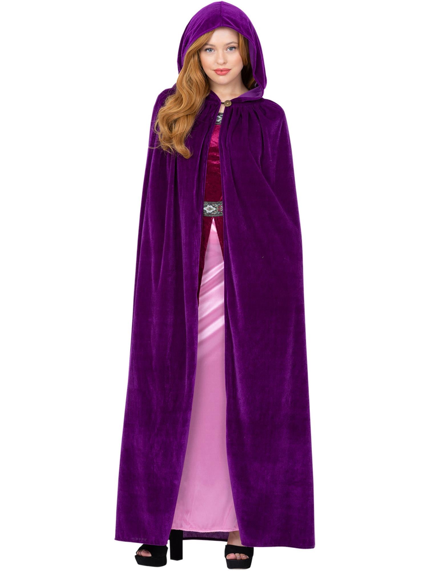 Deluxe Cloak, Amethyst Purple, Adults