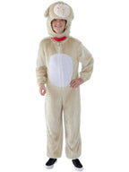 Lamb Costume, Cream, with Jumpsuit & Hood