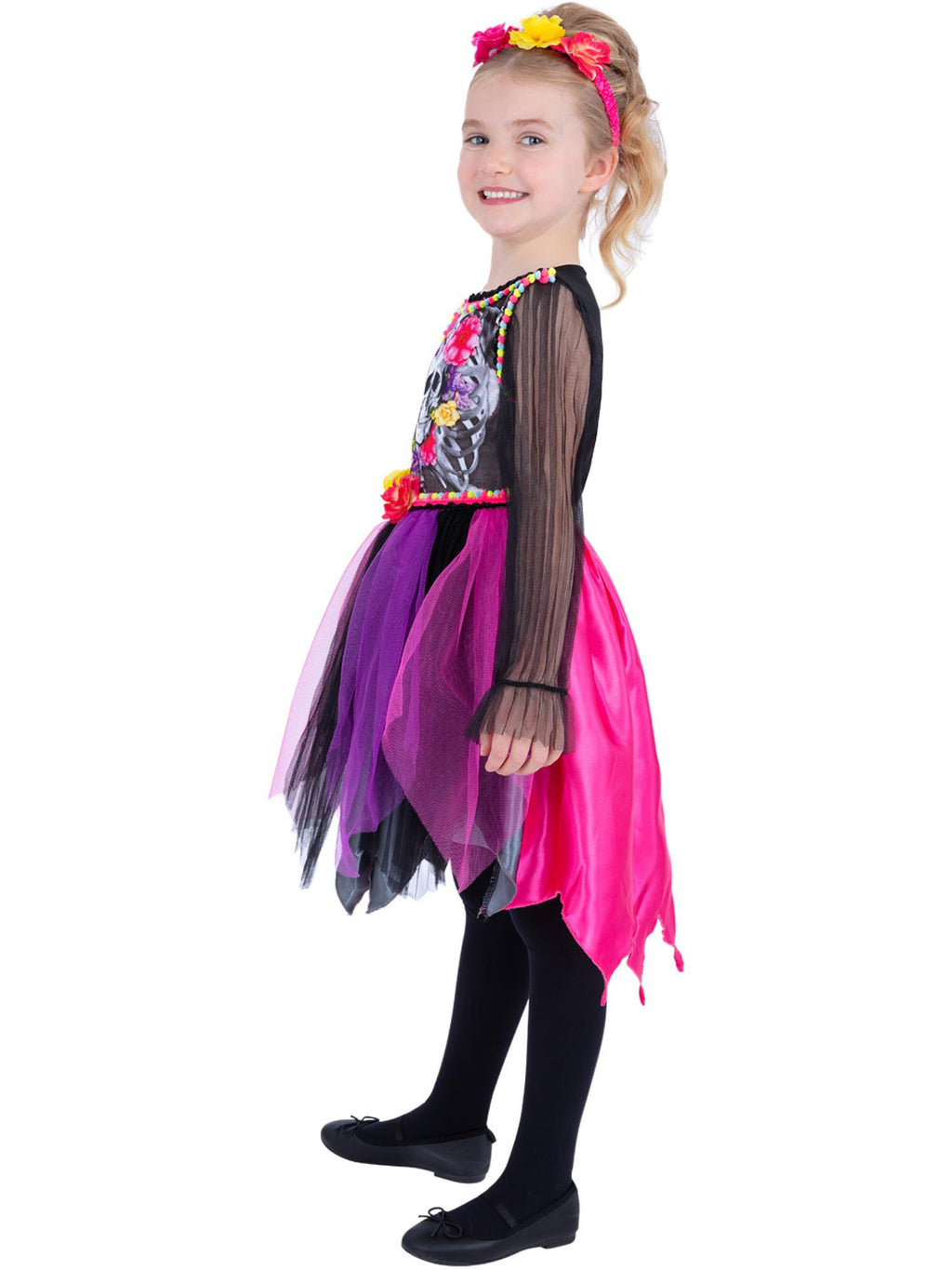 Day of the Dead Pom-Pom Costume