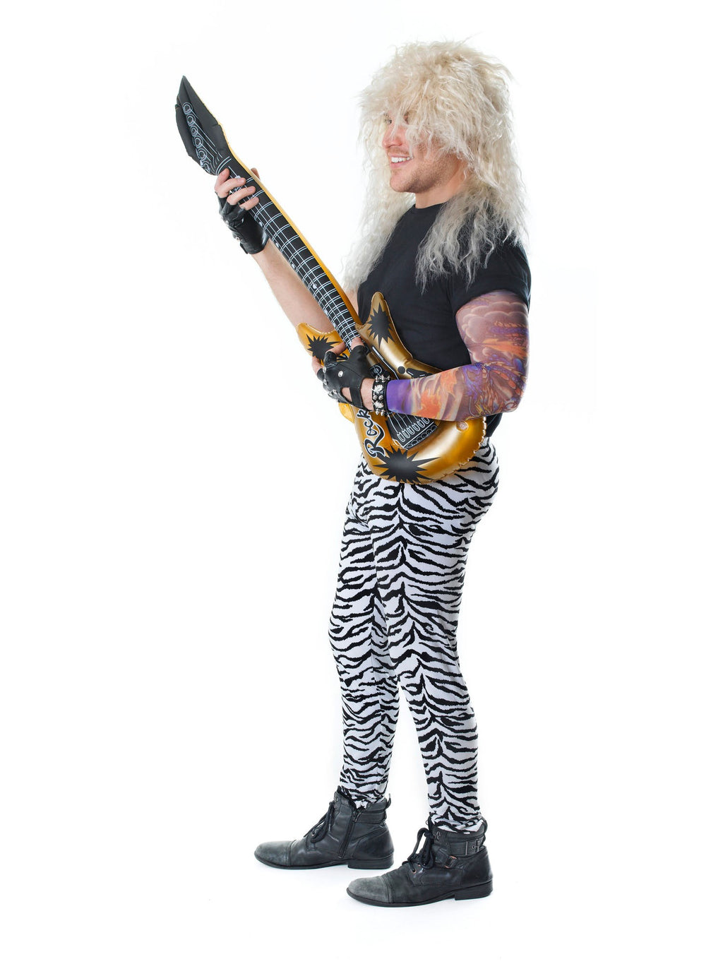 Adult Men's Zebra Print Trousers Costume