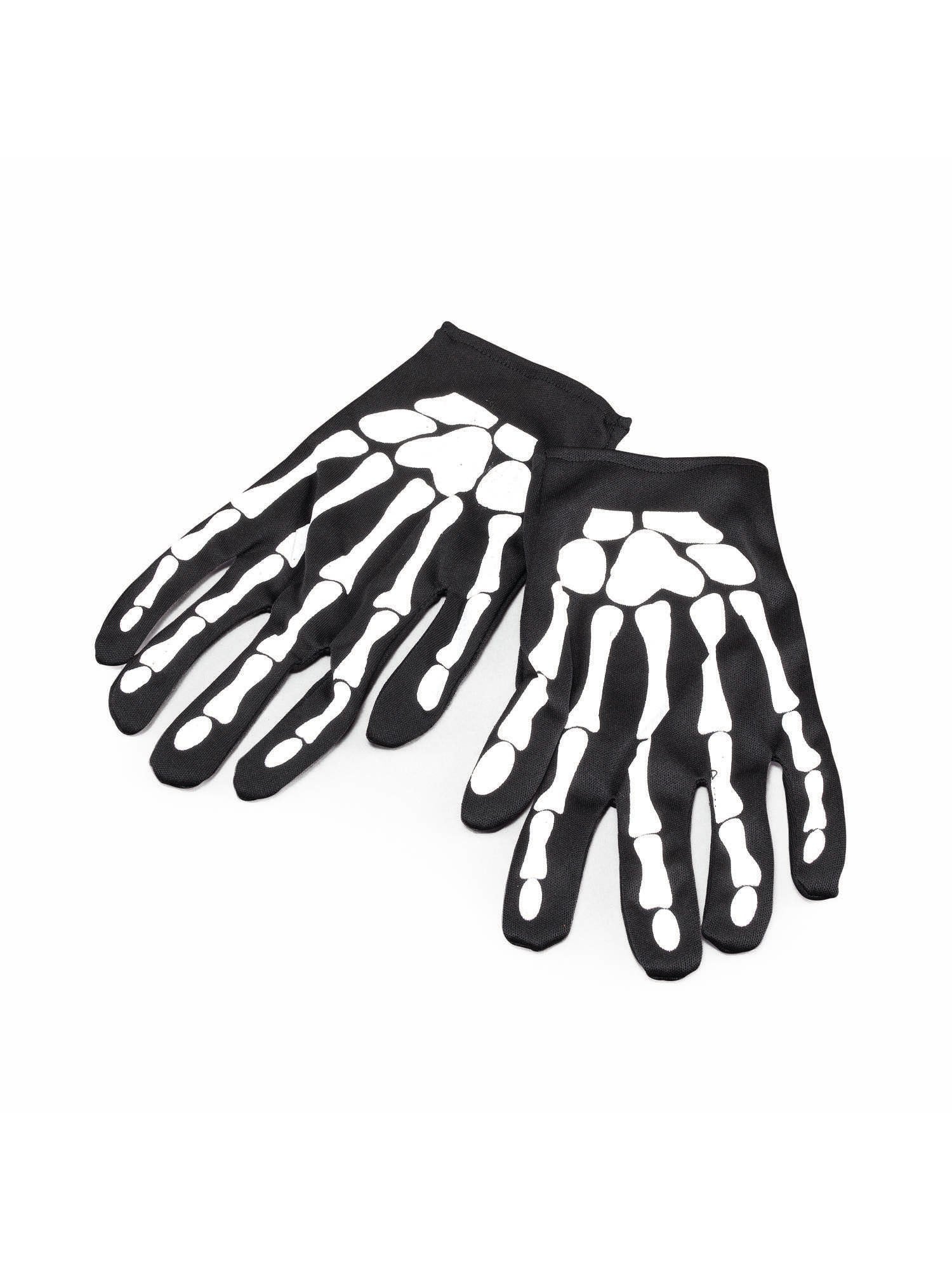 Skeleton Gloves Costume Accessory