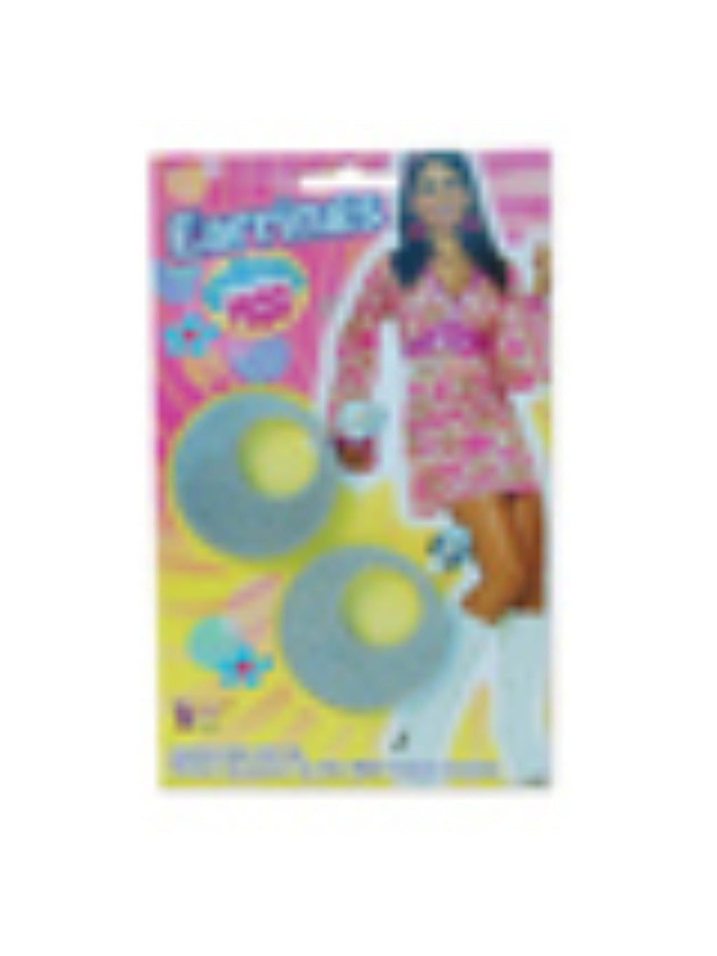 Silver Mod Glitter Earrings Costume Accessory