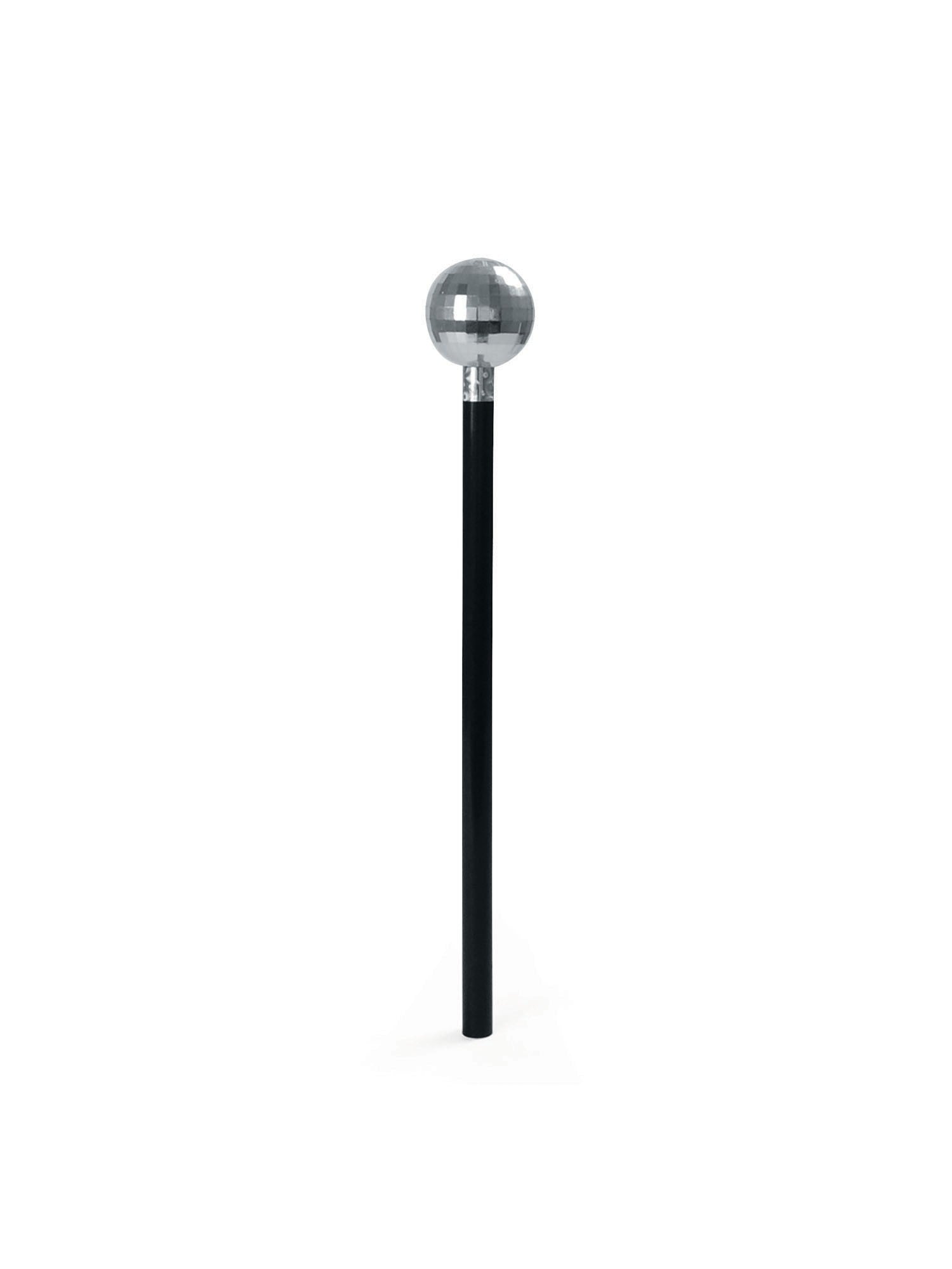 Mirror Ball Silver Cane