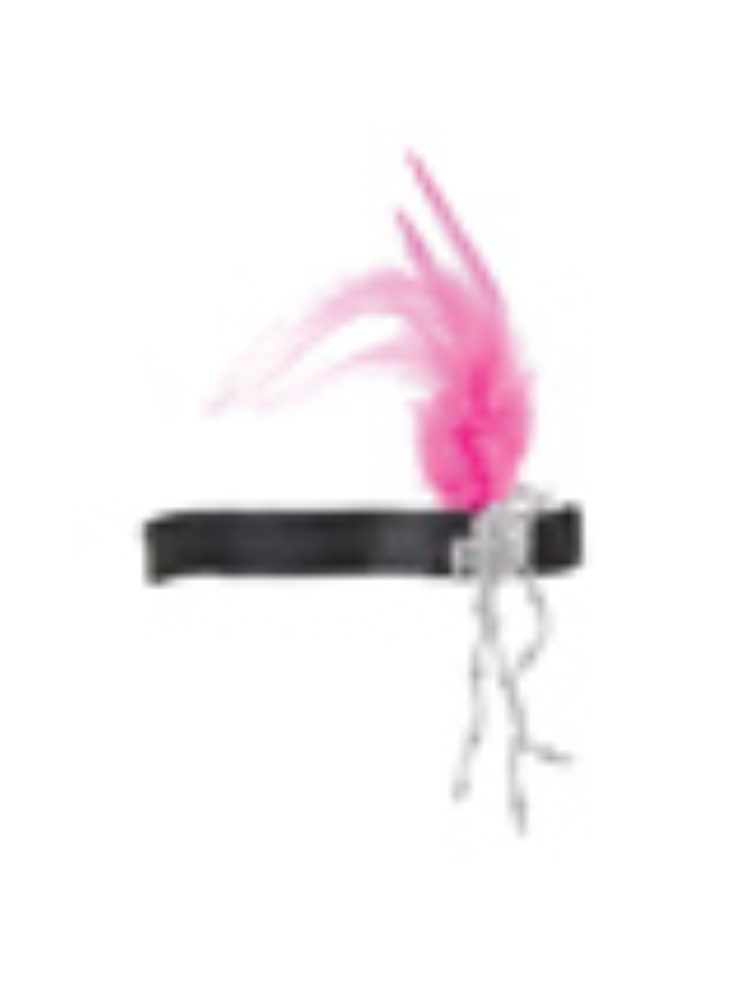 Pink Flapper Headband Costume Accessory