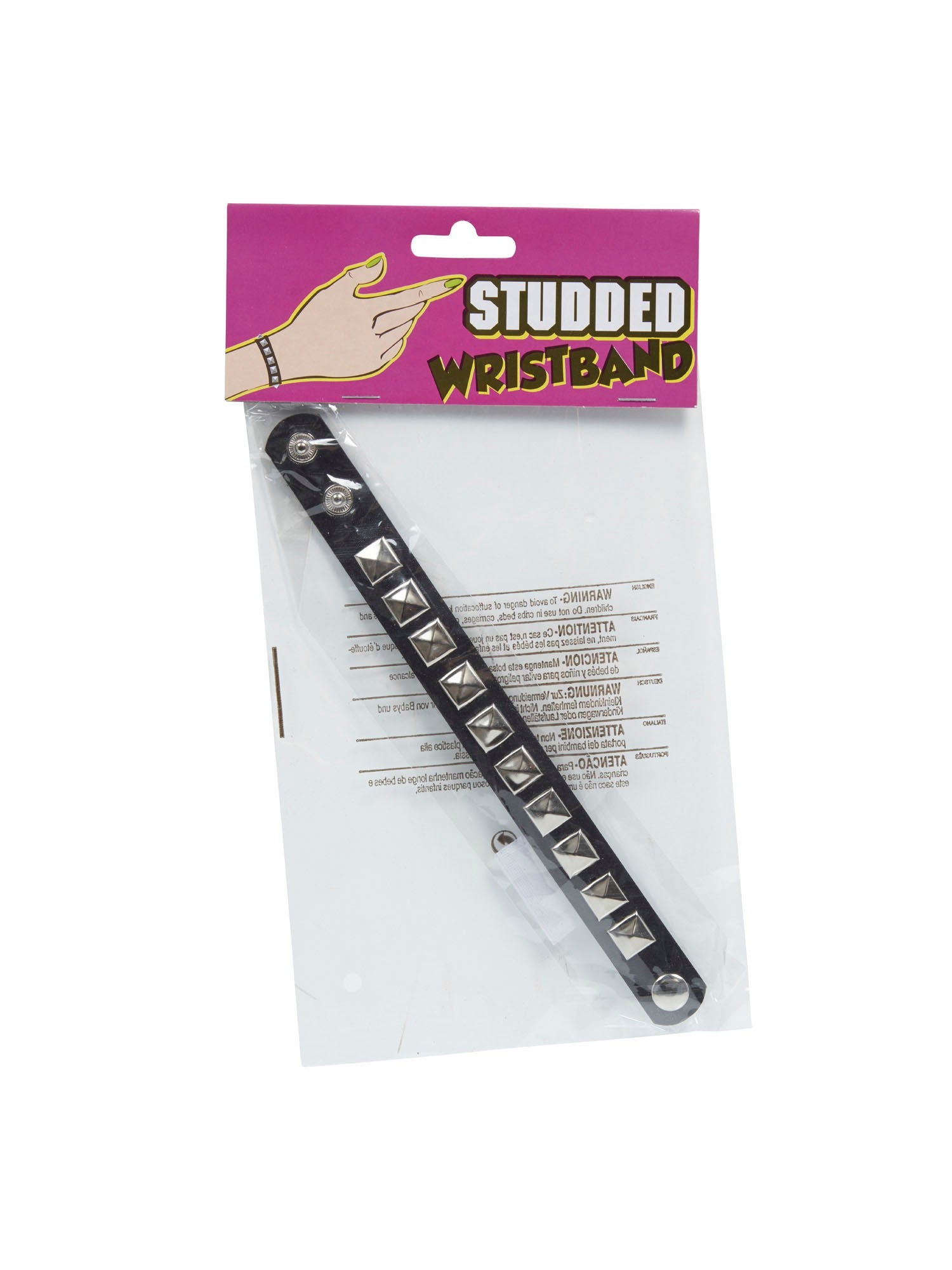 Studded Wristband Costume Accessory