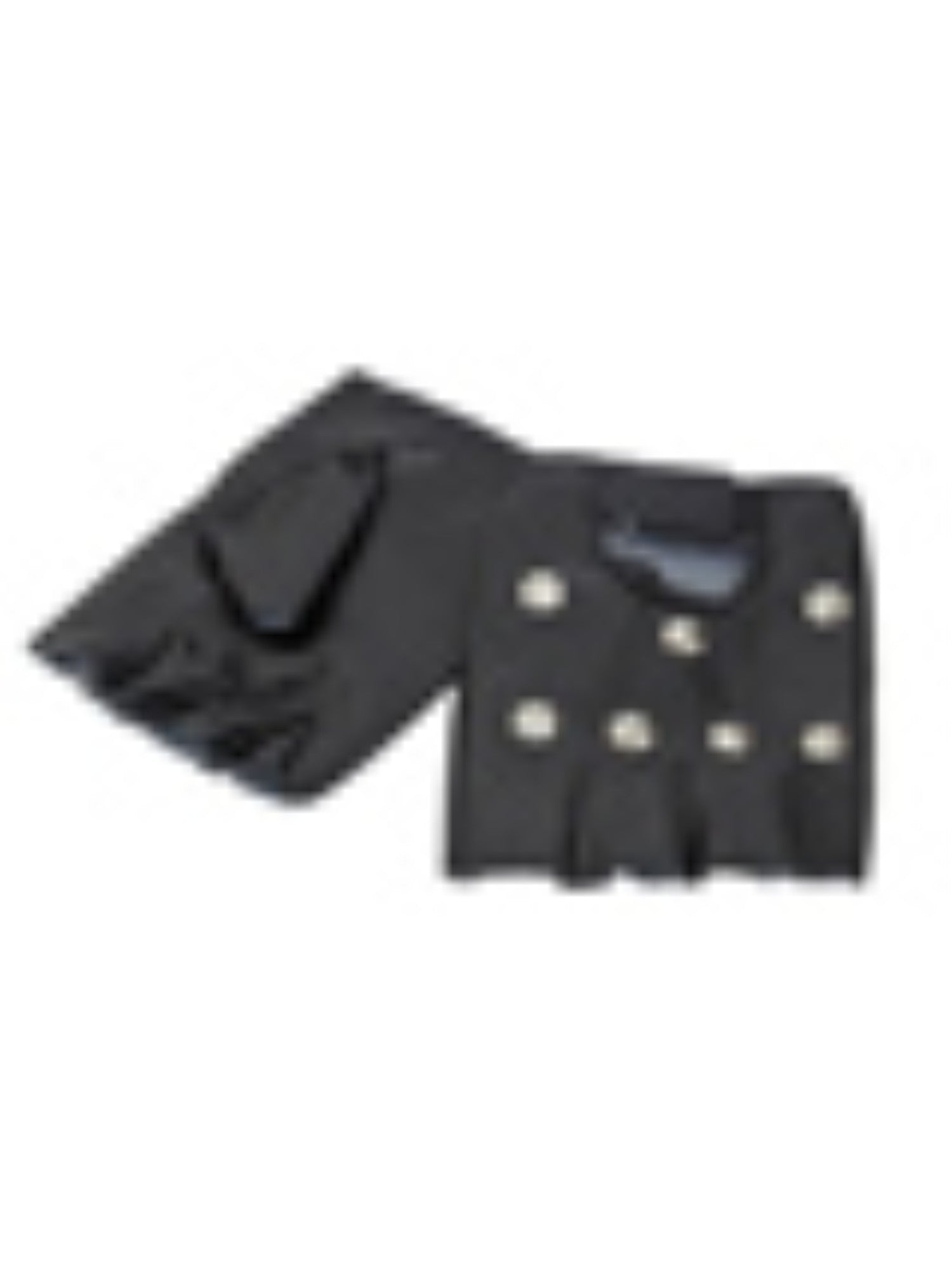 Studded Punk Gloves Costume Accessory