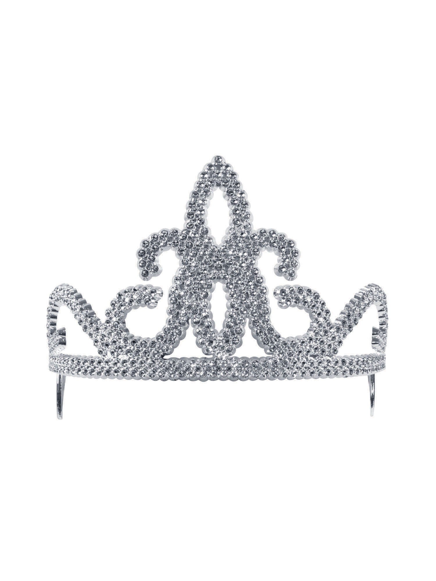 Silver Tiara Costume Accessory