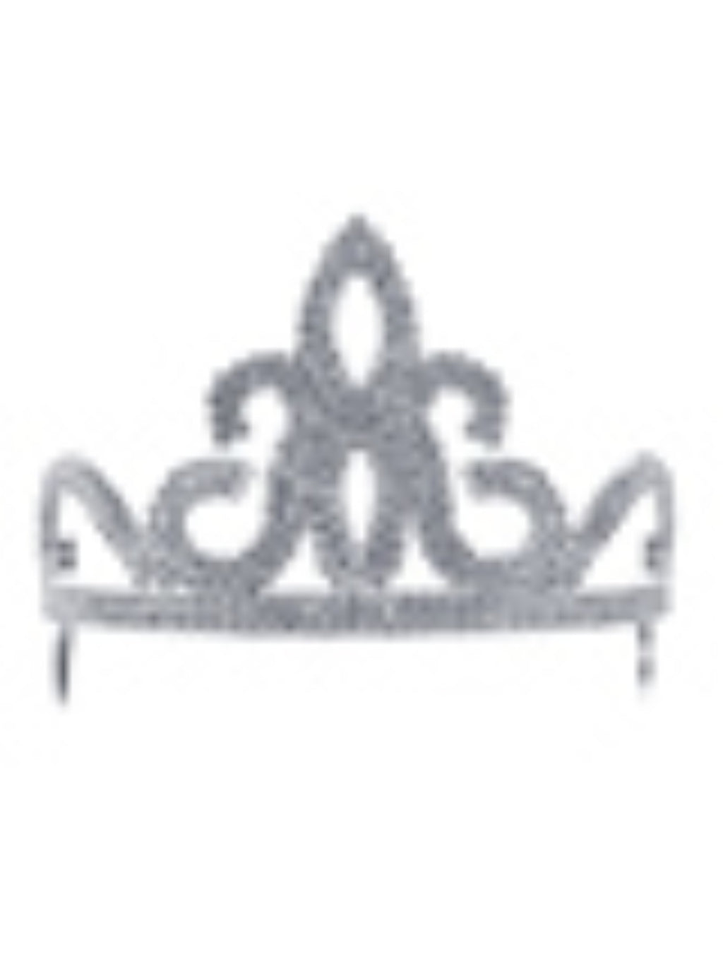 Silver Tiara Costume Accessory