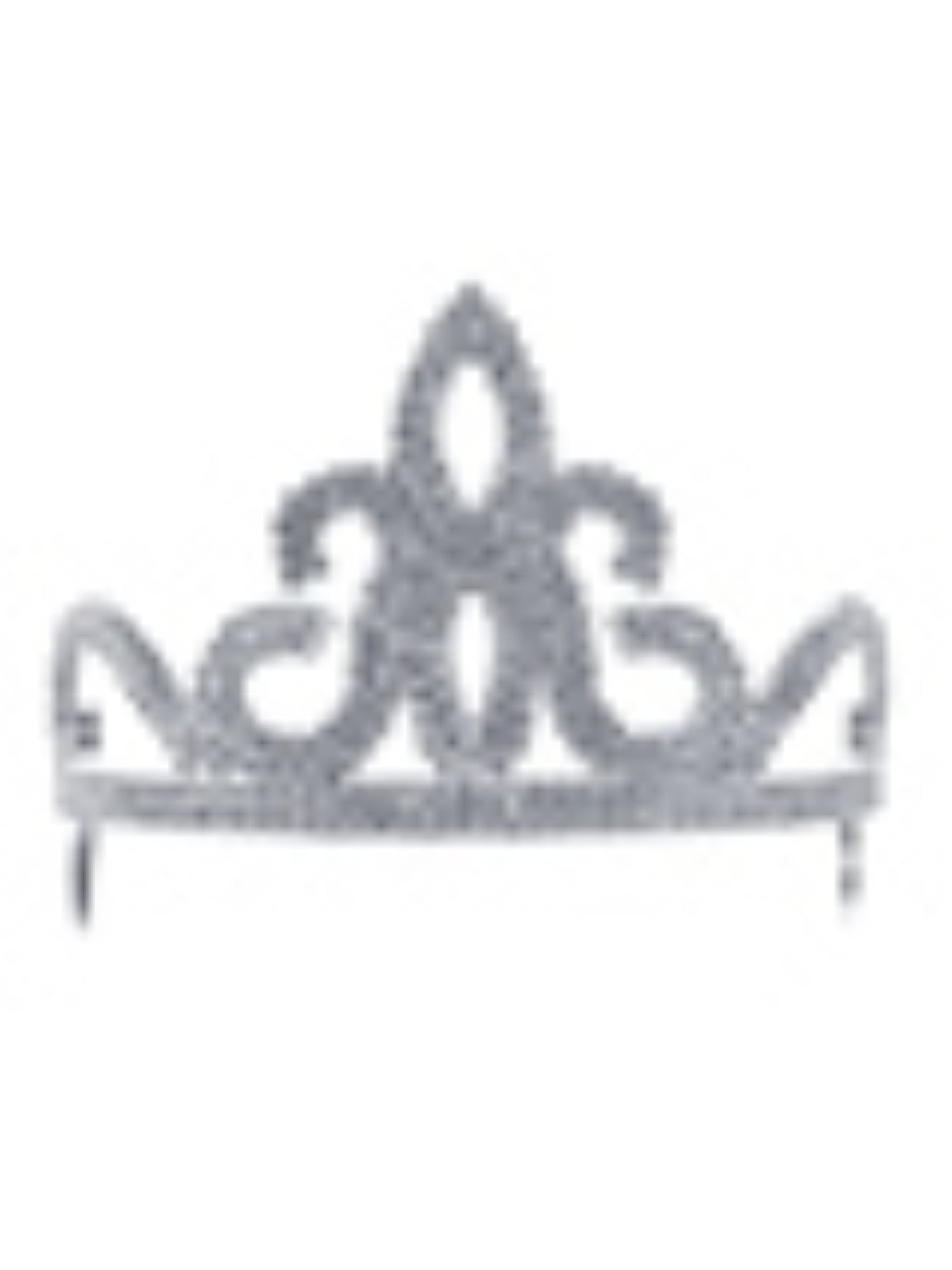 Silver Tiara Costume Accessory
