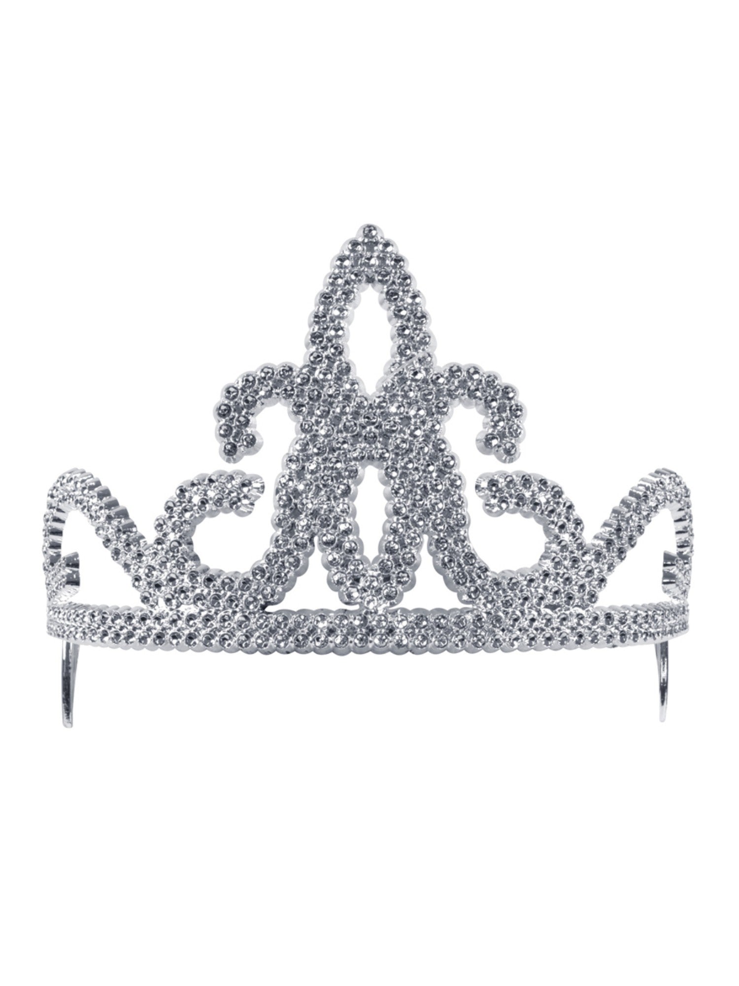Silver Tiara Costume Accessory